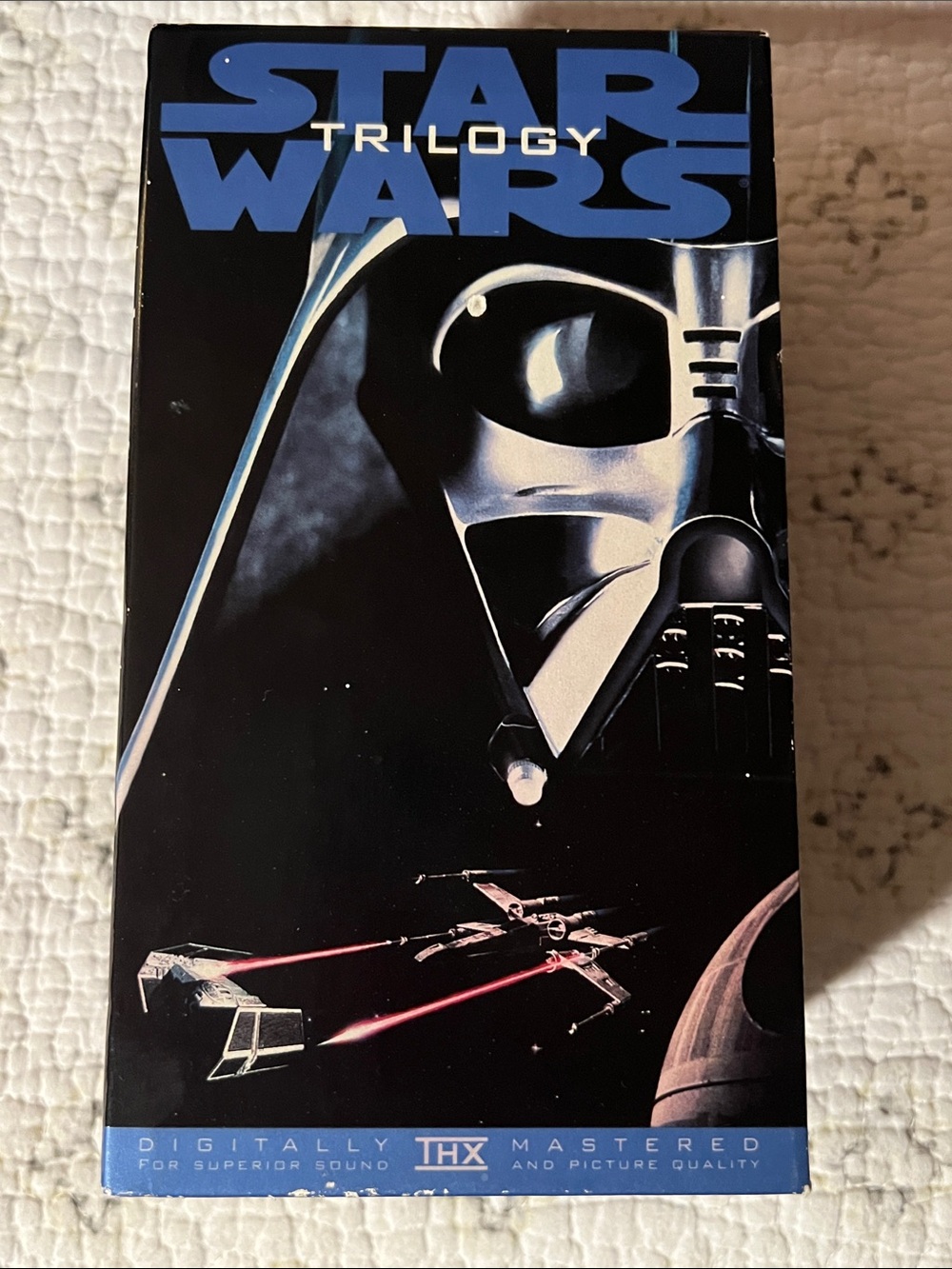 Star Wars VHS trilogy vintage 1995